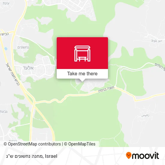 מחנה נחשונים ש''ג map