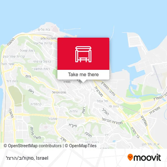 Карта סוקולוב/הרצל