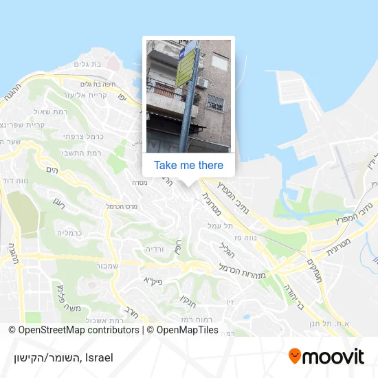 Карта השומר/הקישון