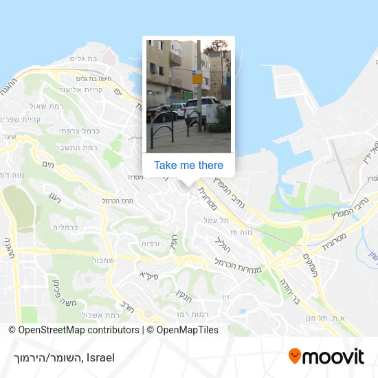השומר/הירמוך map