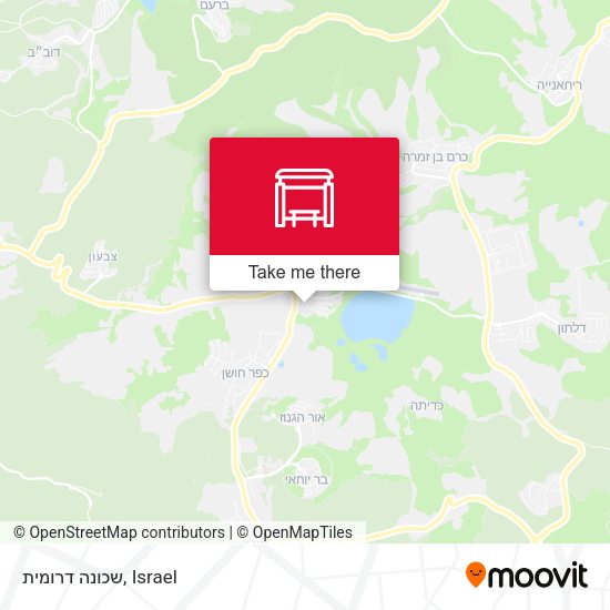 שכונה דרומית map