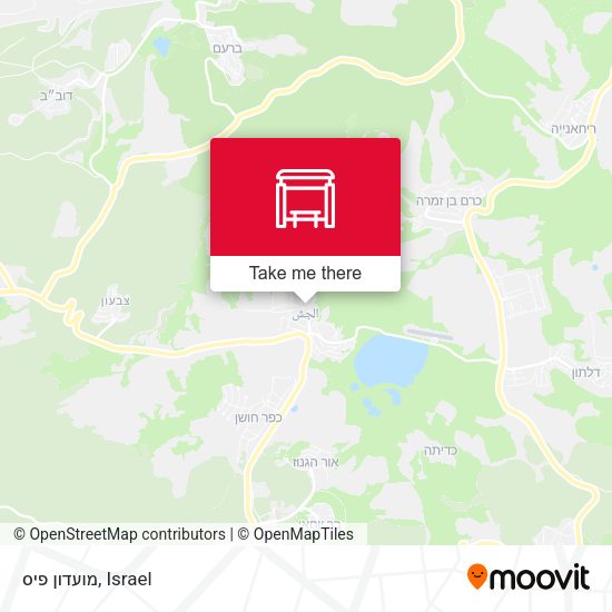 מועדון פיס map