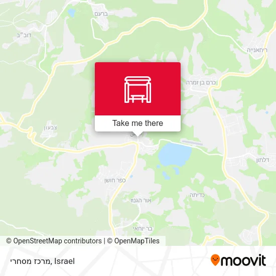 Карта מרכז מסחרי