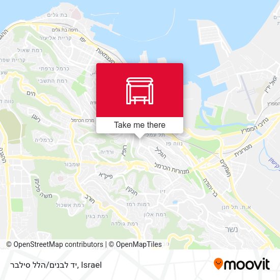 יד לבנים/הלל סילבר map