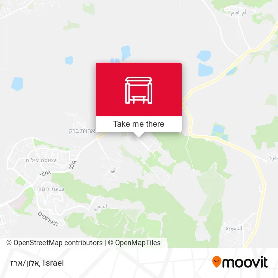 Карта אלון/ארז