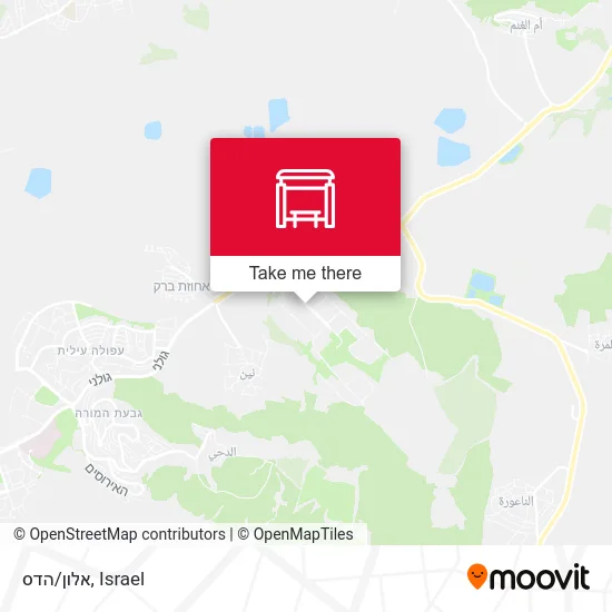 Карта אלון/הדס