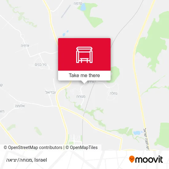 Карта מנוחה/יציאה