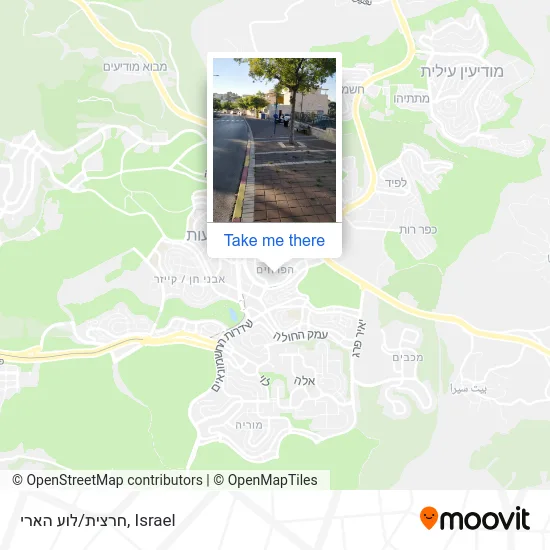 Карта חרצית/לוע הארי