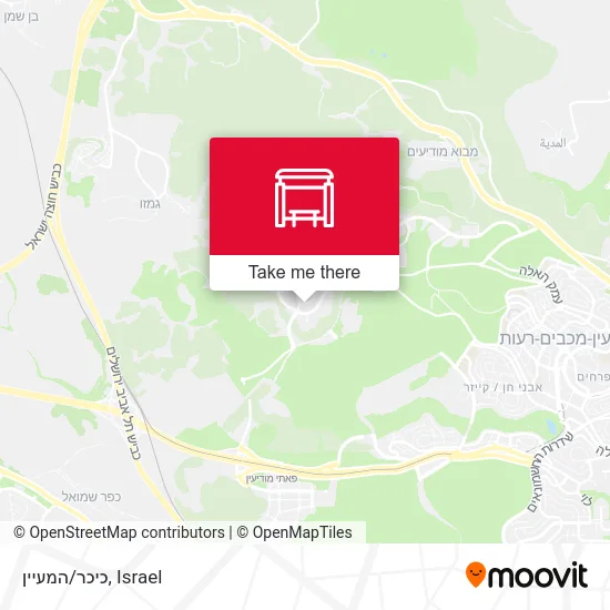 Карта כיכר/המעיין