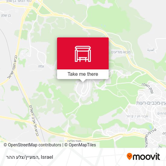 המעיין/צלע ההר map