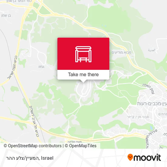 Карта המעיין/צלע ההר