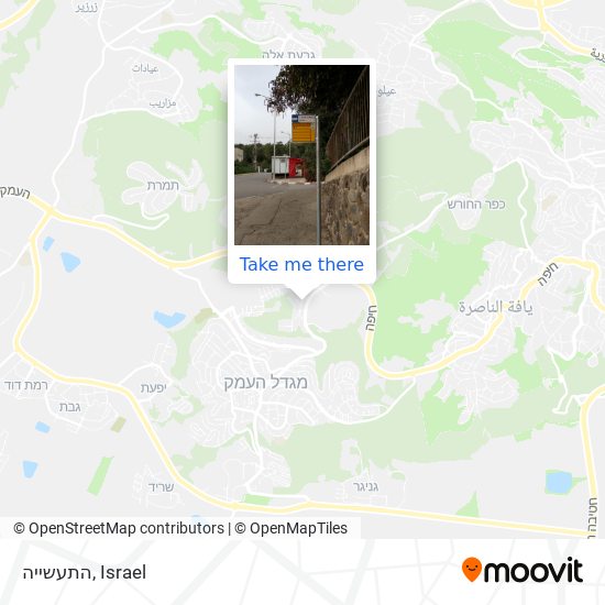 התעשייה map