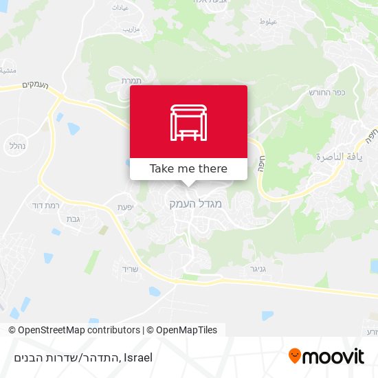 Карта התדהר/שדרות הבנים