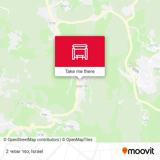 Карта כפר שמאי 2