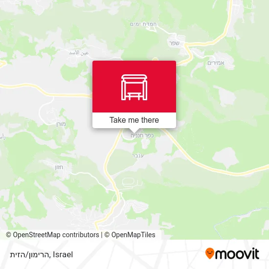 Карта הרימון/הזית