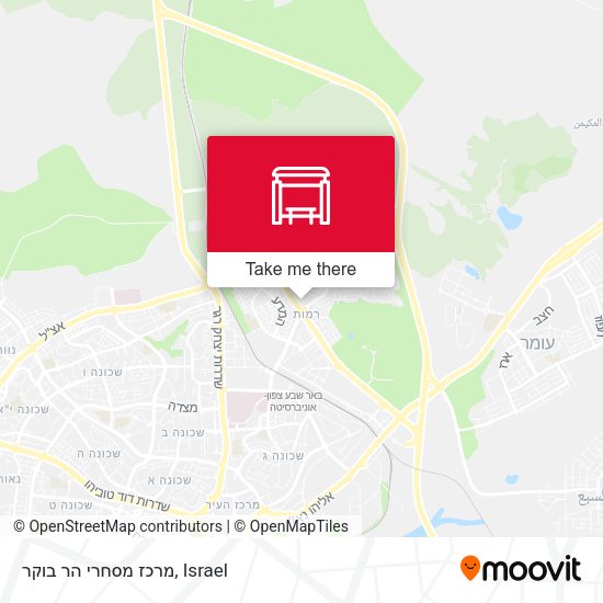 מרכז מסחרי הר בוקר map