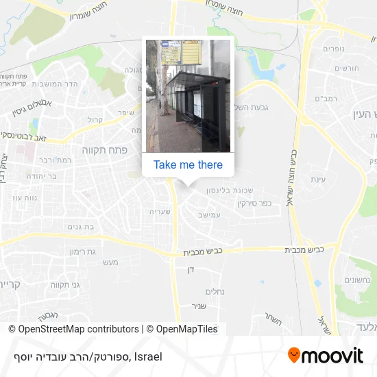 Sportek/Rabbi Ovadia Yosef map