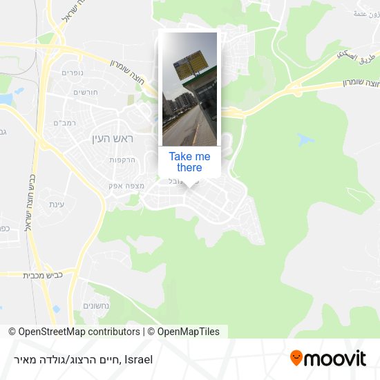 חיים הרצוג/גולדה מאיר map