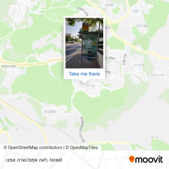 Карта לאה אמנו/שרה אמנו