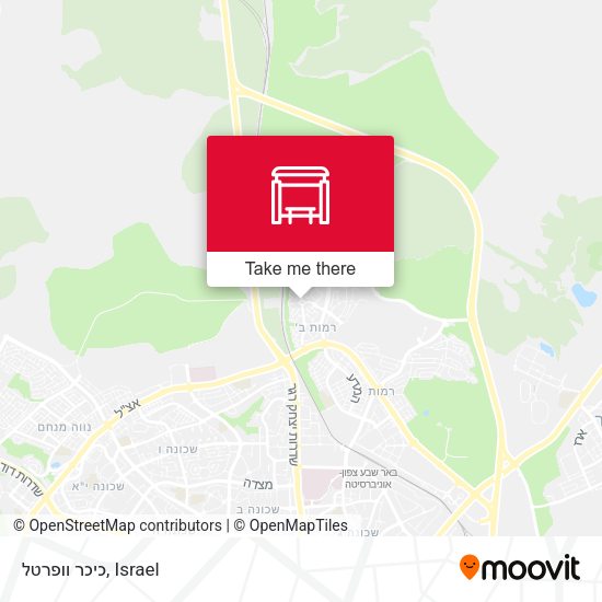 כיכר וופרטל map