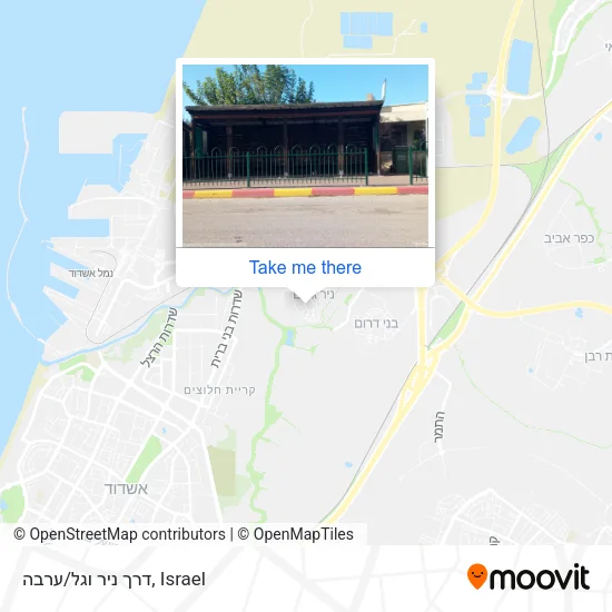 Карта דרך ניר וגל/ערבה