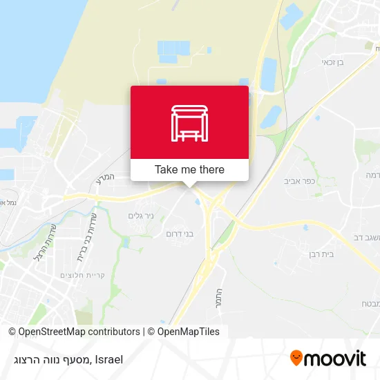 Карта מסעף נווה הרצוג