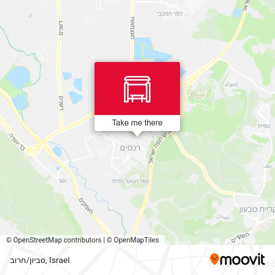 Карта סביון/חרוב