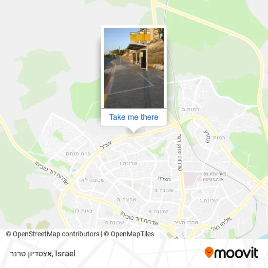 Карта אצטדיון טרנר