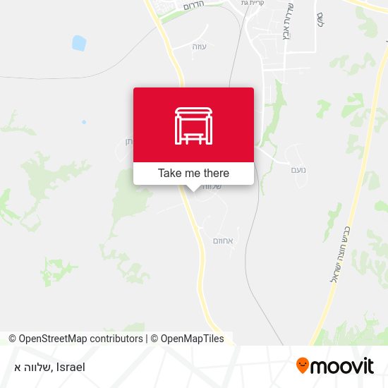 שלווה א map