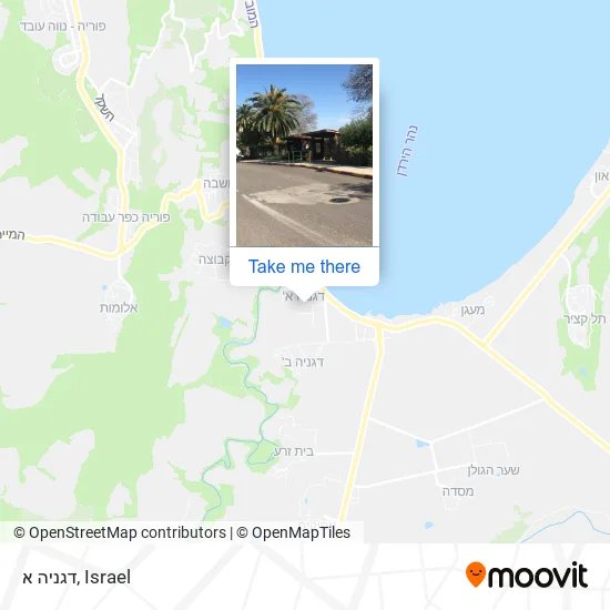 Карта דגניה א