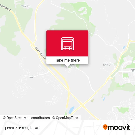 דרורית/חצוצרן map