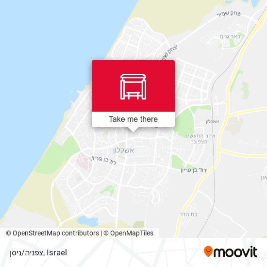 Карта צפניה/ניסן