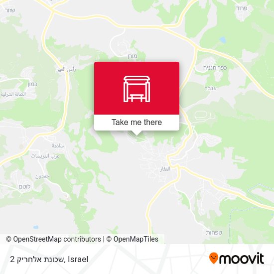 שכונת אלחריק 2 map