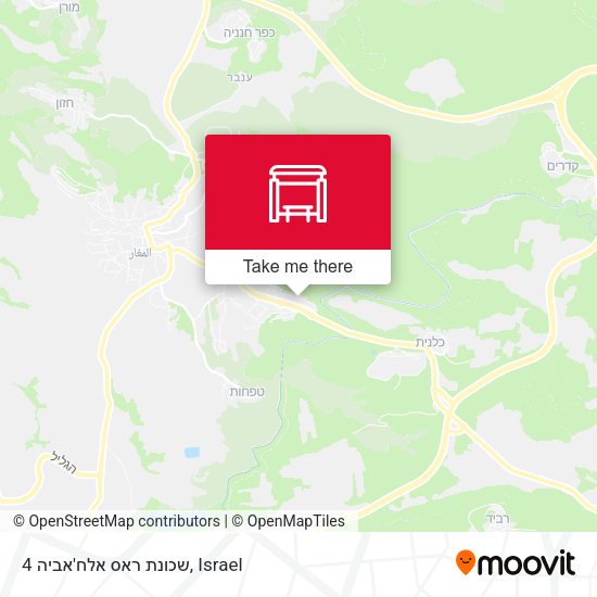 שכונת ראס אלח'אביה 4 map