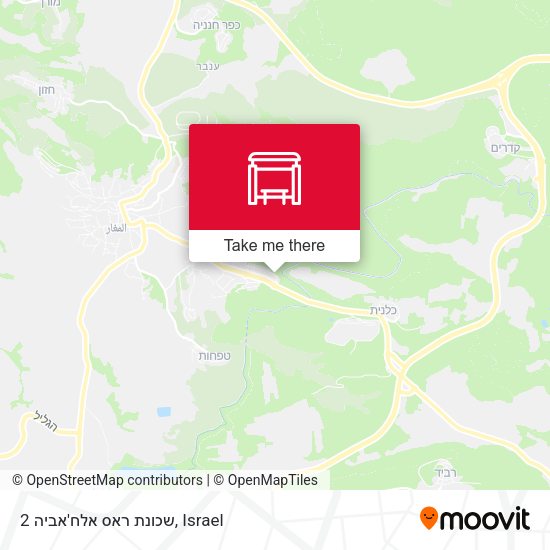 שכונת ראס אלח'אביה 2 map