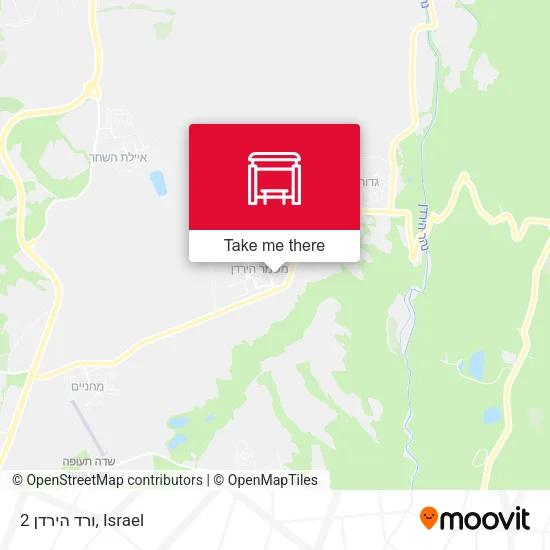 Карта ורד הירדן 2