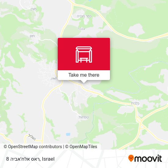 ראס אלח'אביה 8 map