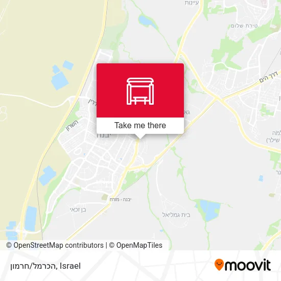 Карта הכרמל/חרמון