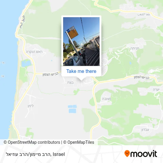 Карта הרב מיימון/הרב עוזיאל