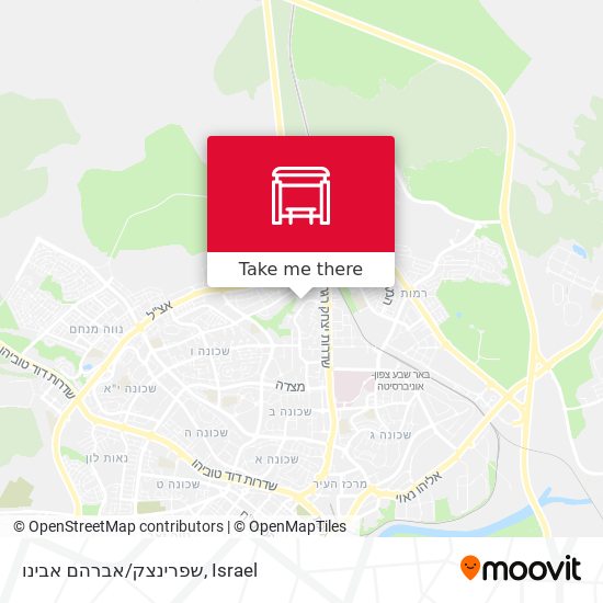 Карта שפרינצק/אברהם אבינו