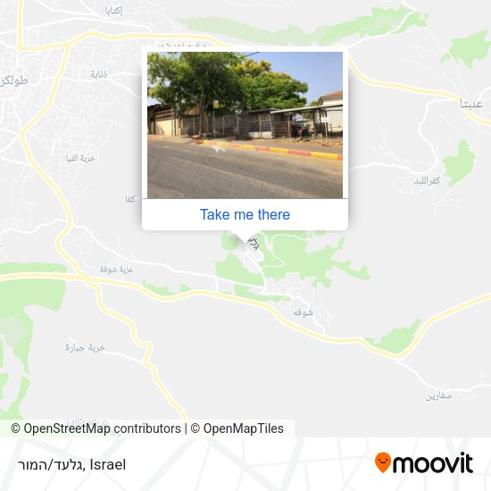 Карта גלעד/המור