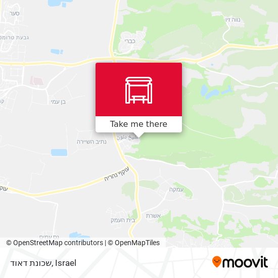 שכונת דאוד map