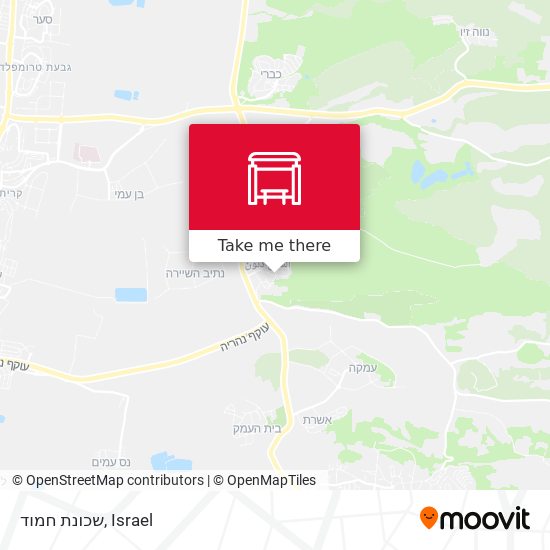 שכונת חמוד map