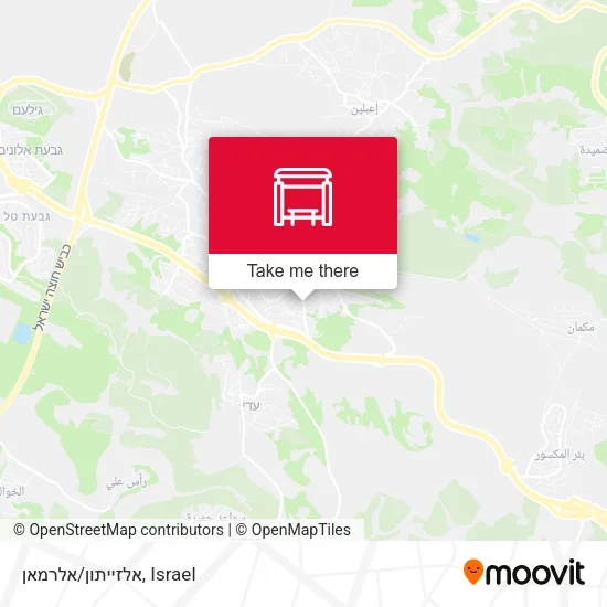 Карта אלזייתון/אלרמאן