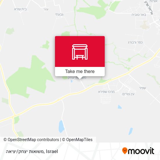 משואות יצחק/יציאה map