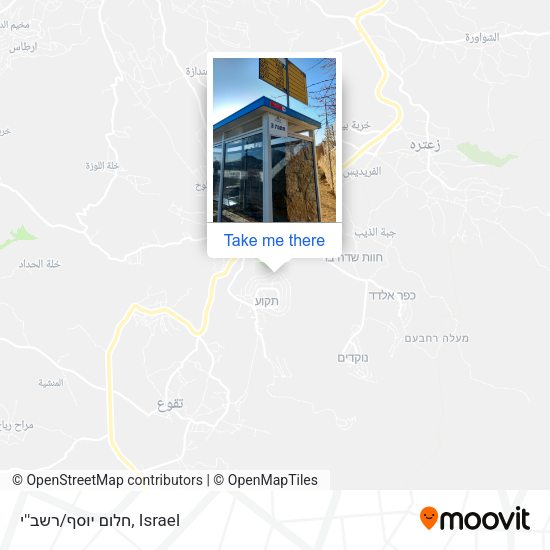 חלום יוסף/רשב''י map