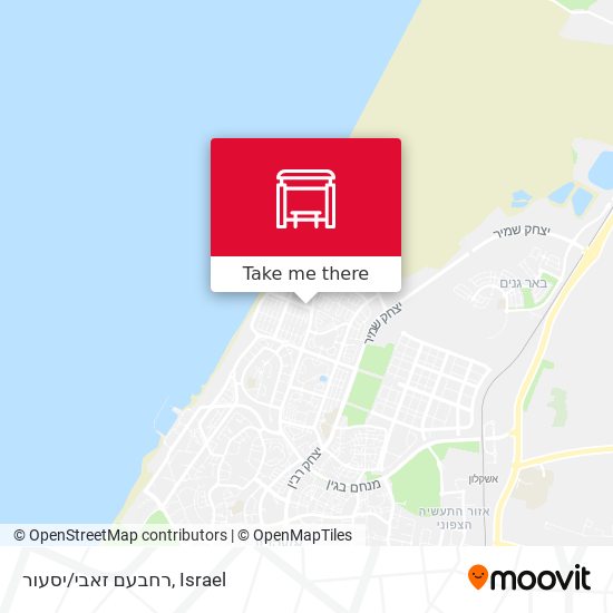 רחבעם זאבי/יסעור map