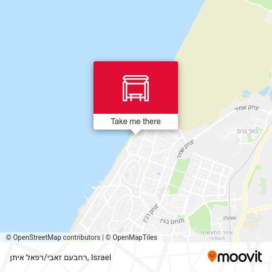 רחבעם זאבי/רפאל איתן map