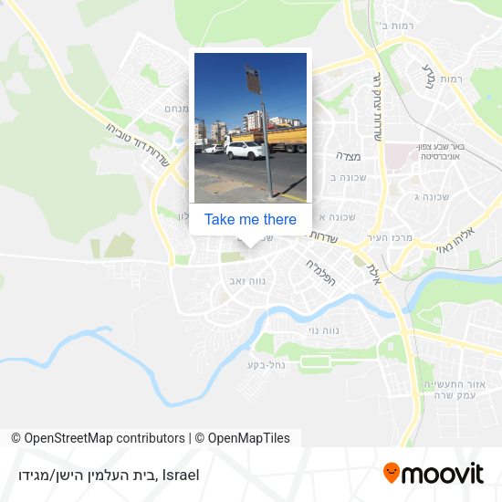 בית העלמין הישן/מגידו map