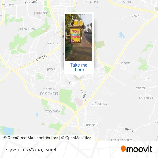 Карта הרצל/שדרות יעקבי